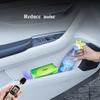For BYD Song Plus Pro DMi EV Car Door Slot Storage Box Leather Door groove Protective Pad Storage Barrel Interior Accessories