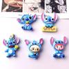 Cute Cartoon Stitch Resin DIY Hair Accessories, Phone Case, Refrigerator Magnet & Brooch Materials