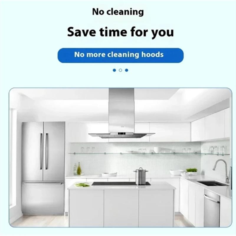 Kuchyňský odsavač par Filtr Vysoký výkon Absorpce oleje Bez kouře Univerzální střih Odolná samolepka Netkaný absorpční papír