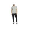Nike Solid Logo Print Crew Neck Short Sleeve T-Shirt Men Tops Gray DX0990-063
