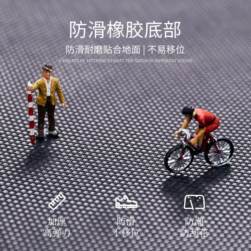 Green Door Floor Mat Entering The Door Silk Ring Foot Pad Non-Slip And Dirt-Resistant Door Mat Thickened Carpet Can Be Cut And Thickened