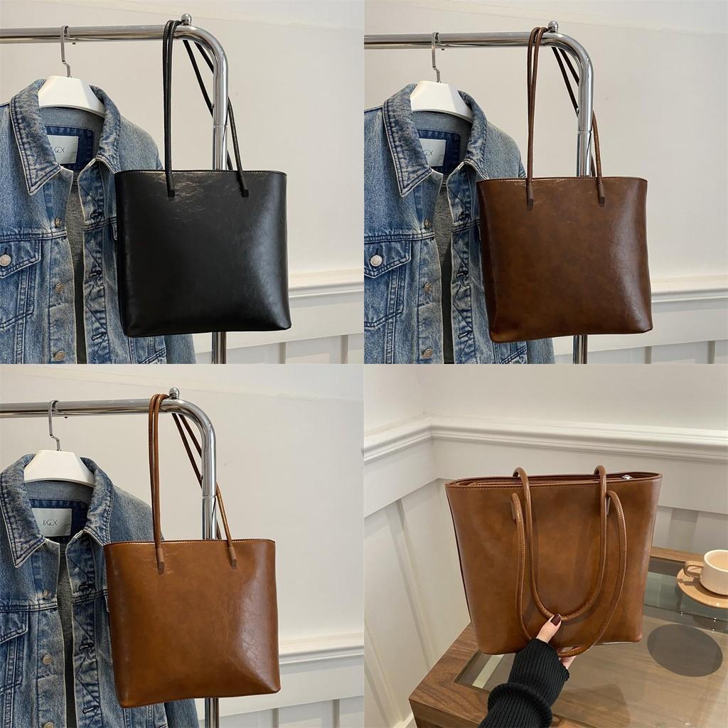 Elegant Everyday Tote Bag For Women In Fashionable Colors Black Brown And Coffee With Unique Design