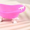 Dollhouse Miniature Furniture Mini Bathtub Tub Model Toy Simulation Bathroom Accessories Kids Pretend Doll House Decor Toy