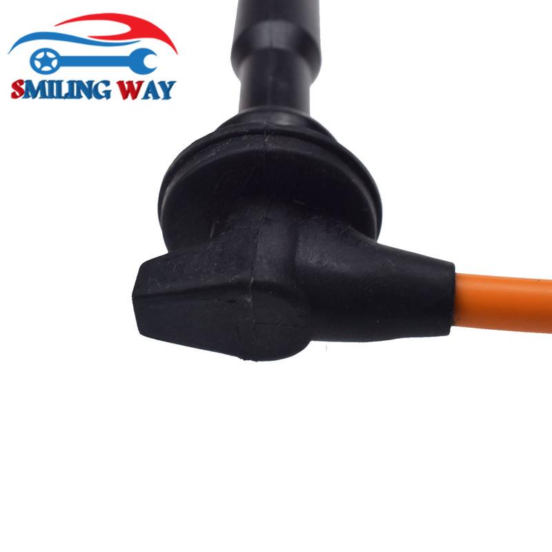 Spark Plug Wires Cable Wire Set For Hyundai Elantra Tiburon Tucson & Kia Soul Spectra Sportage 2.0L 1.8L 27501-23B00,27501-23B70