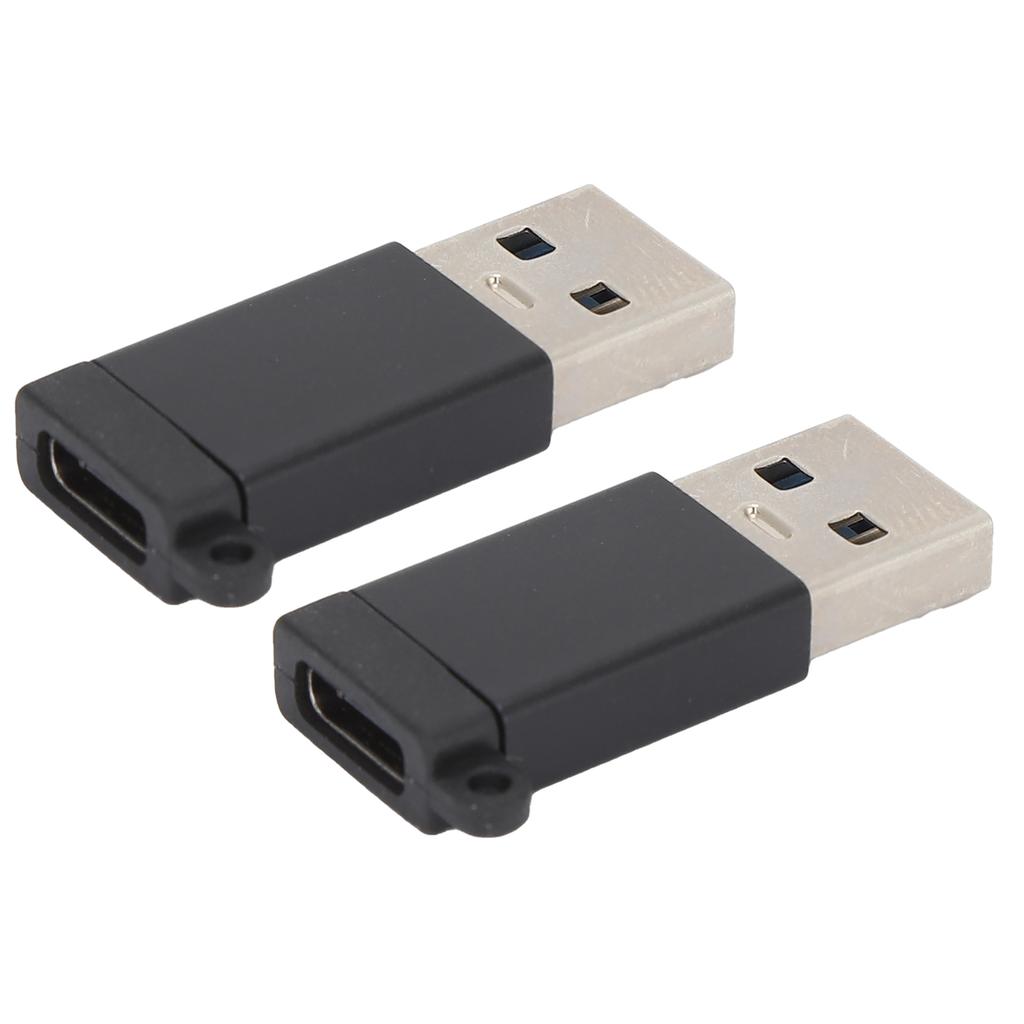 Adapter USB3.0 to TypeC USB C to USB OTG Plug Play Conversion Head for Data  (Black )