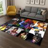 Retro Juice WRLD 999 Legende Rapper Star Teppich für Schlafzimmer Wohnzimmer Sofa Spielzimmer Fußmatte Heimdekoration, Teppich rutschfest
