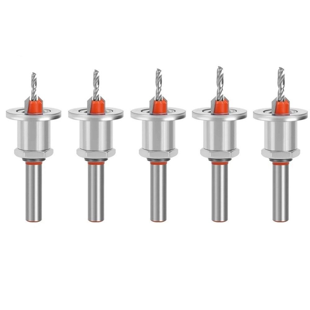 Anti-Slip Design Countersink Drill Bit Adjustable Shank Carpentry Reamer Professional Use