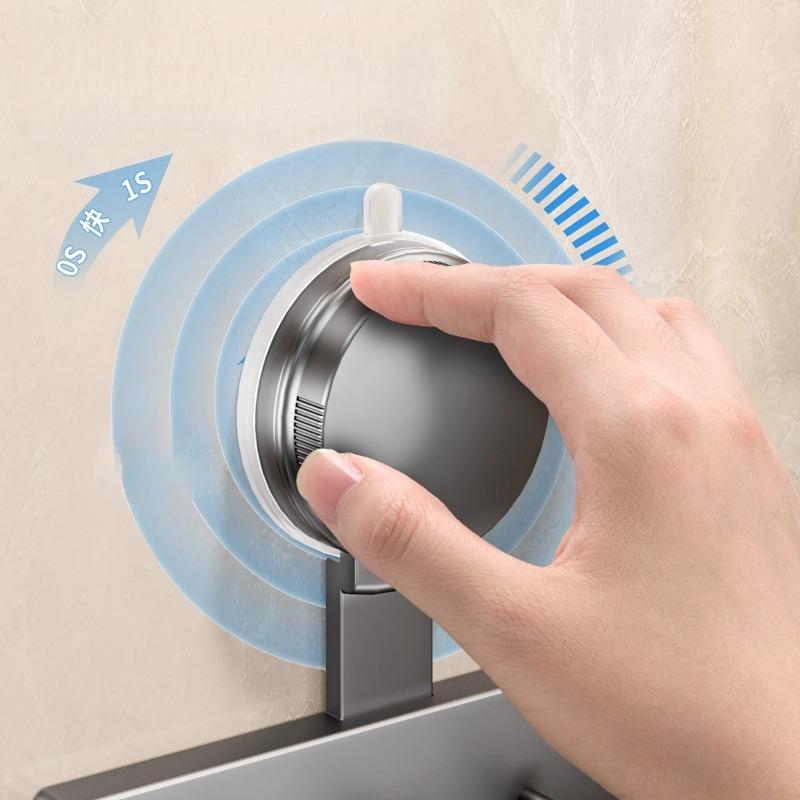 3/5 Hook Suction Cup Punch-Free Tiered Hooks,Bathroom and Toilet Over-the-Door Hooks, Kitchen Utensil Holder, Light Luxury Style