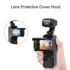 Lens Hood For Pocket 3 Camera Lightweight Sun Shield Enhances Screen Visiual During Outdoor Photography