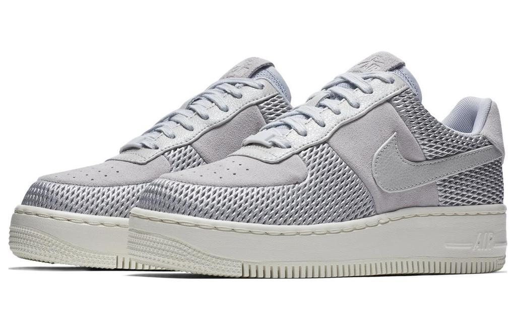 Nike Air Force 1 Upstep Premium 'Metallic Platinum' Dámské 917590-001