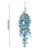 Artificial Hanging Flowers Plants UV Resistant Fake Hanging Giant Flower Morning Glory Balcony Garden Wedding Party Decor