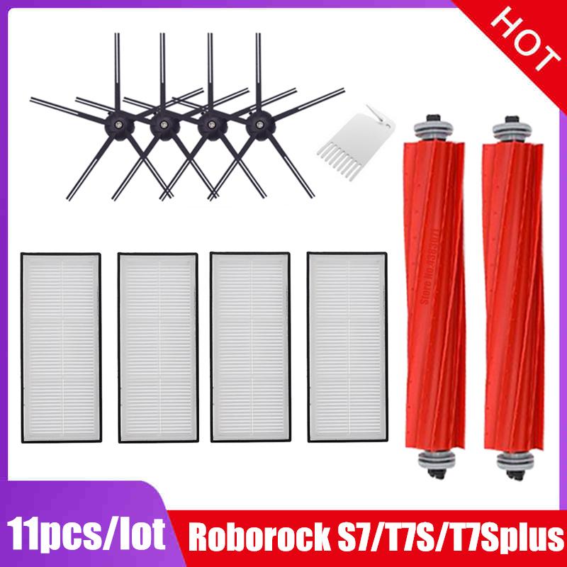 Hauptwalzenbürste Mopplappen Hepa-Filter Für Xiaomi Roborock S7 T7S T7S Plus Staubsauger Ersatzteile Roborock S7 Zubehör