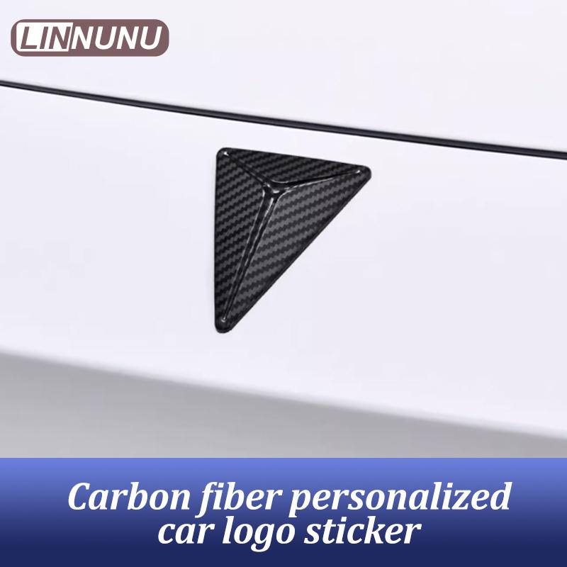 Linnunu Fit for Deepal S07 L07 Sl03 Car Personalized Emblem Front Logo Steering Wheel Emblem Front and Rear Emblem Decorative Accessories Exquisite St