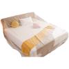 Waterproof Furniture Dust Cover for Sofa Bed Thick Elastic PE Plastic Material with Reinforced Edges for Long Lasting Protection