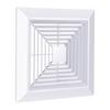 Ceiling Exhaust Fan Cover Square Ventilator Exhaust Hood Bathroom Ventilation Fan Cover for Kitchen and Toilet Use