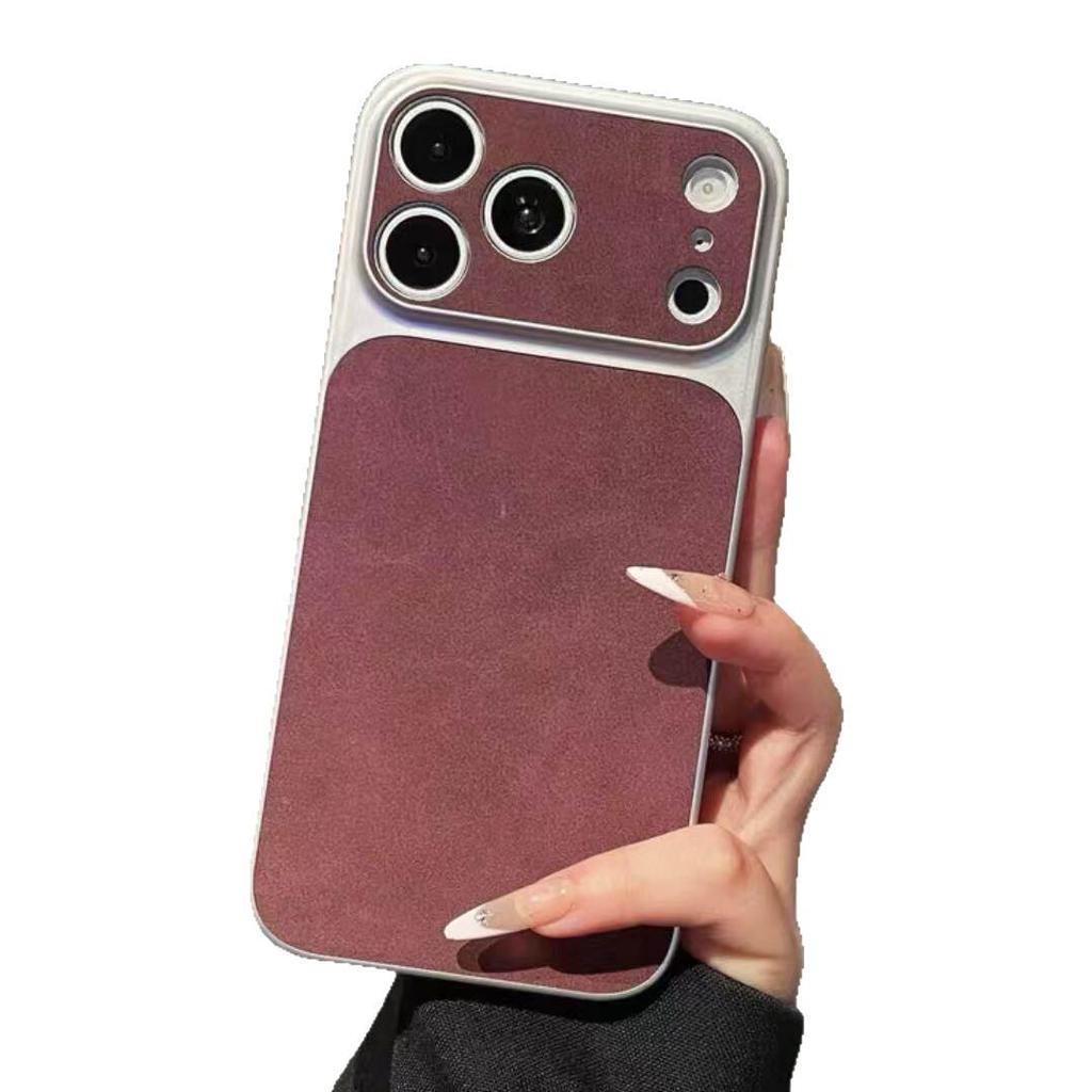 Suede Texture iPhone 17 Pro Max Case with 17 Window Compatibility & Precise Apple 16 Cutouts