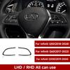 Car Sticker Carbon Fiber Interior Trim Cover for Infiniti Q50 2018-2024 QX50 -2024 Q60 2017- Decal Accessories