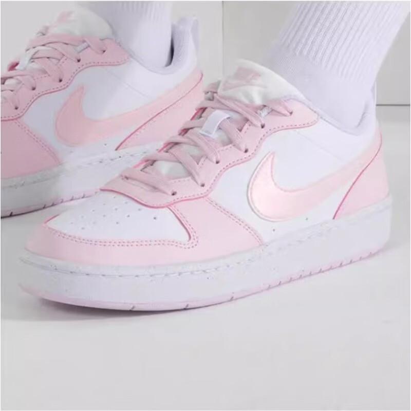 Nike Court Borough Low Pink Foam White GS Sneakers DV5456-105