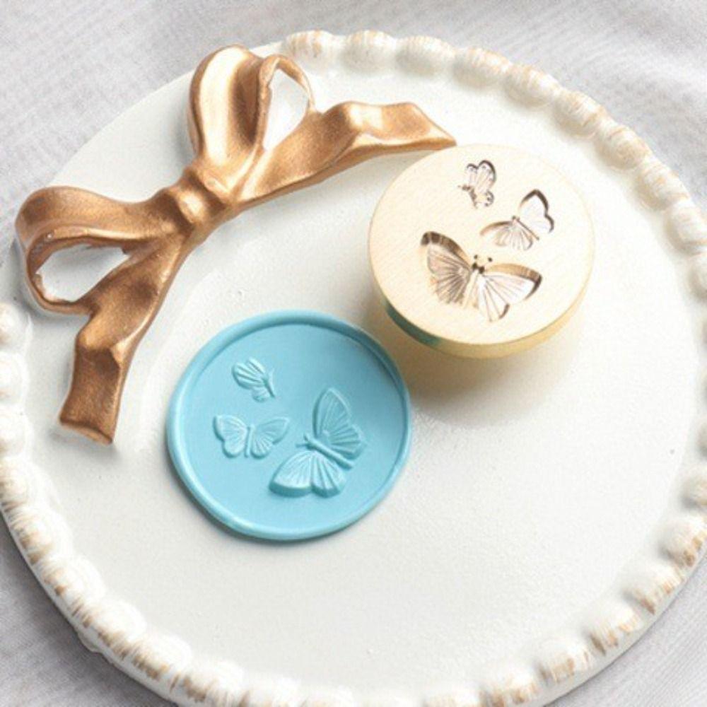 Card DIY Envelope Albums Fire Paint Seal Stamp Scrapbook Decoration Embossed Stamp Wax Seal Stamp
