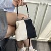 PU Retro mattierte Handtasche Kussverschluss Clutch Umhängetasche Leder Crossbody Tasche Tägliche Aktivitäten