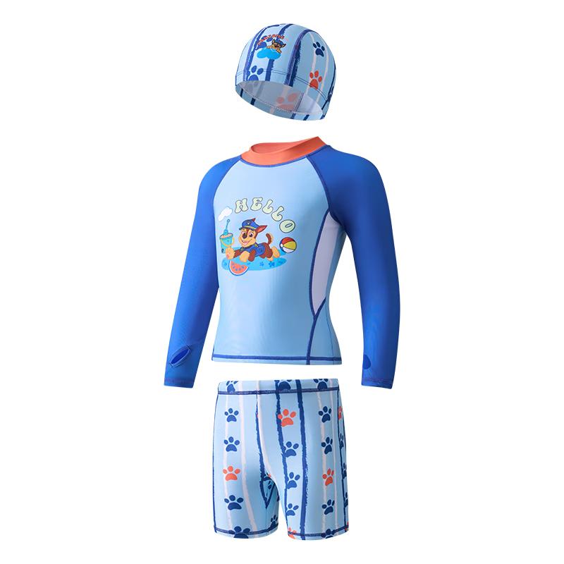 Paw Patrol Kids Long Sleeve Split Swimsuit Set 130
