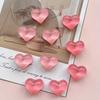 10pcs Cartoon Heart-Shaped Fridge Magnets Set Cute Funny Decorative Refrigerator Magnets Decorative Refrigerator Sticker Magnets