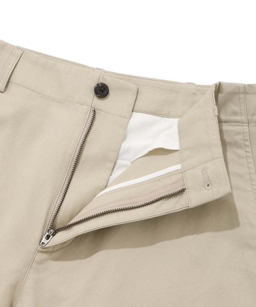 COVERNAT Wide Chino Pants Beige