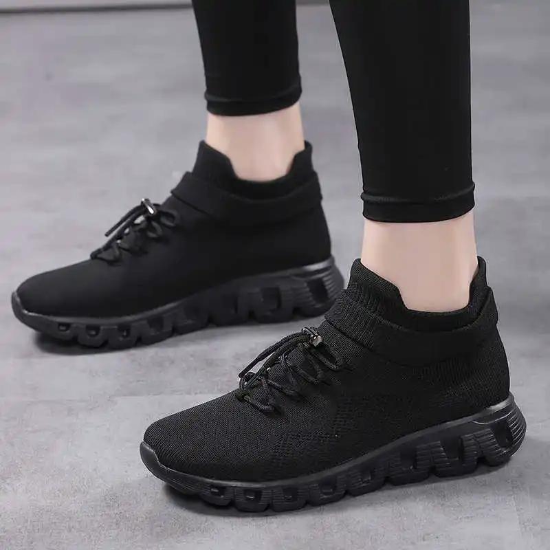 Fashion Hi Tops Mocasin Spring Boots Large Size Tennis Transparent Sneakers Sports Shoes For Women Brand Imported Tenismasculine