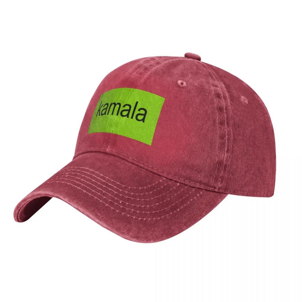 Kamala Brat Baseball Cap Streetwear Wild Ball Hat Luxury Brand Kids Hat Caps Unisex Womens