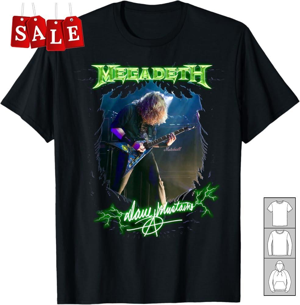 New Dave Mustaine Megadeth Gift For Fans Unisex All Size T-Shirt UK125