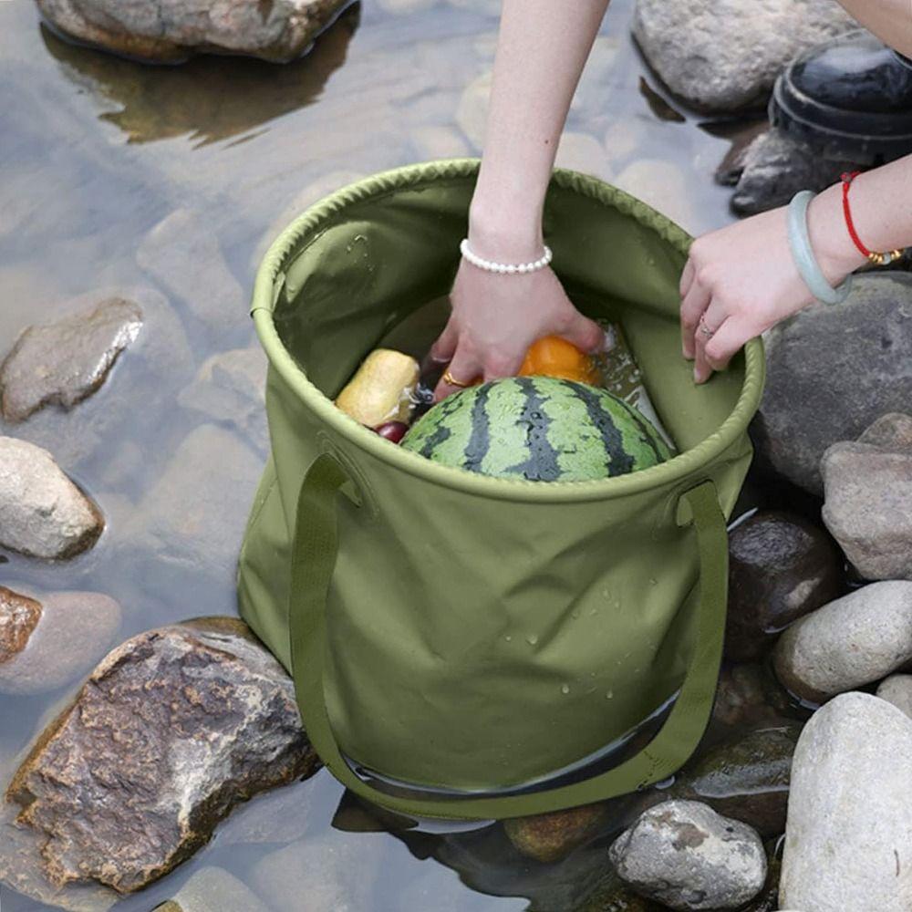7/13/20L Opvouwbare Wateremmer Opvouwbare Buiten Opvouwbare Vogelbadje Inklapbare Kampeer Mand Wandelen