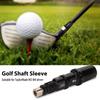 RH Compatible Golf Shaft Adapter Black Color Golf Sleeve Shaft Adapter  Golf Equipment