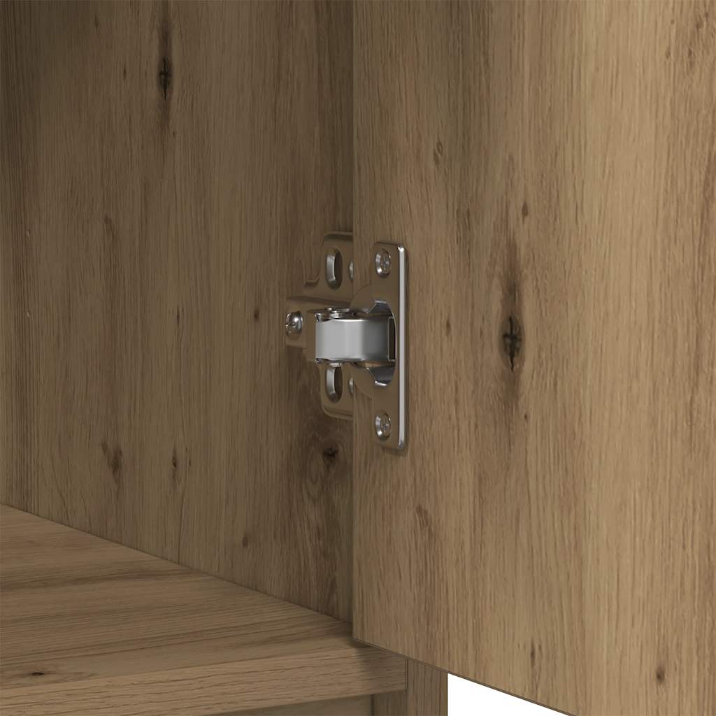Sideboard with Drawers and Doors Artisan Oak 73 x 31 x 90 cm