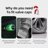 4/6/10pcs Night Glowing Car Wheels Valve Tyre Dustproof Cover For Opel Astra G J H Insignia Zafira Corsa D C Vectra Vivaro