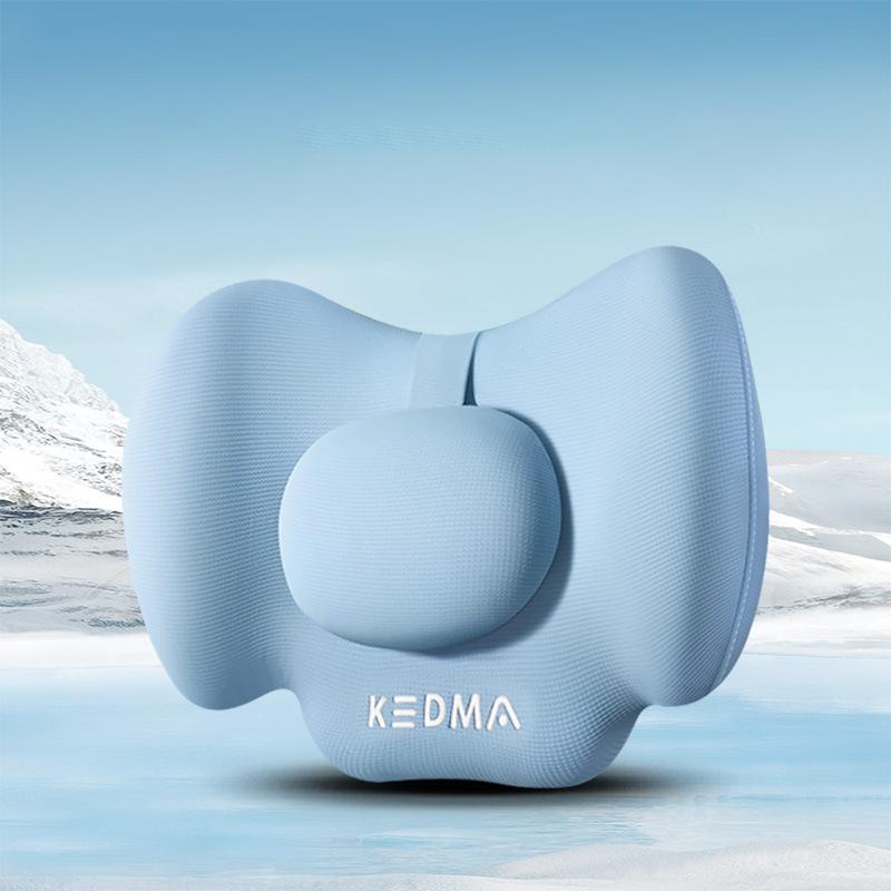 Universal Car Seat Cushion Cover Breathable Cool Bump Gel Fabric Car Seat Covers Massage Headrest Lumbar Pillow Auto Interior