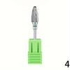 1 Pc Tungsten Carbid Nail Drill Bits Electric Manicure Drill Accessory Milling Cutters for Nail Gel Polish Remover Nail Tools