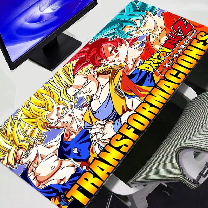 Mouse Pad Dragon Ball Z DBZ Anime Gamer Gaming Accessories Varmilo Keyboard PC Computer Desk Mat XXL Carpet Mousepad