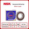 NSK Authentic Japan Bearings 6300-6306 Series
