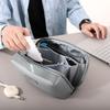 Travel Bag Pouch Electronic Accessories Organizers with Handle Carrying Case Shockproof Storage Bag for Data Cable Phone
