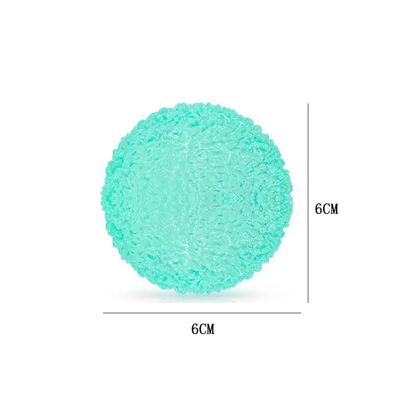 Large Textured Ice Ball Squishy Sensory Squeeze Stress Balls Fidget Anxiety Toys Improve Focus Hand Exercise Gifts Adults Kids