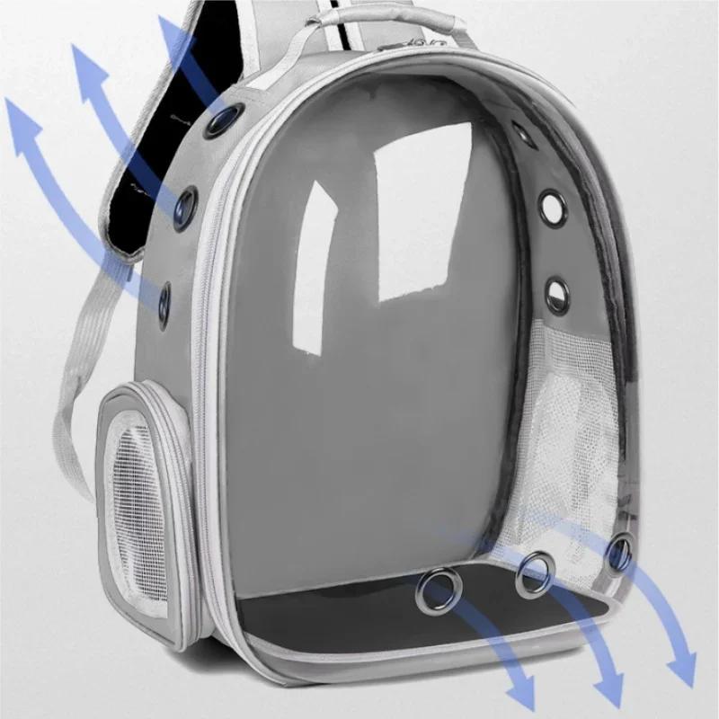 New Space Capsule Transparent Cat Bag Breathable Shoulder Pet Bag Portable Cat Bag Pet Supplies Pet Backpack