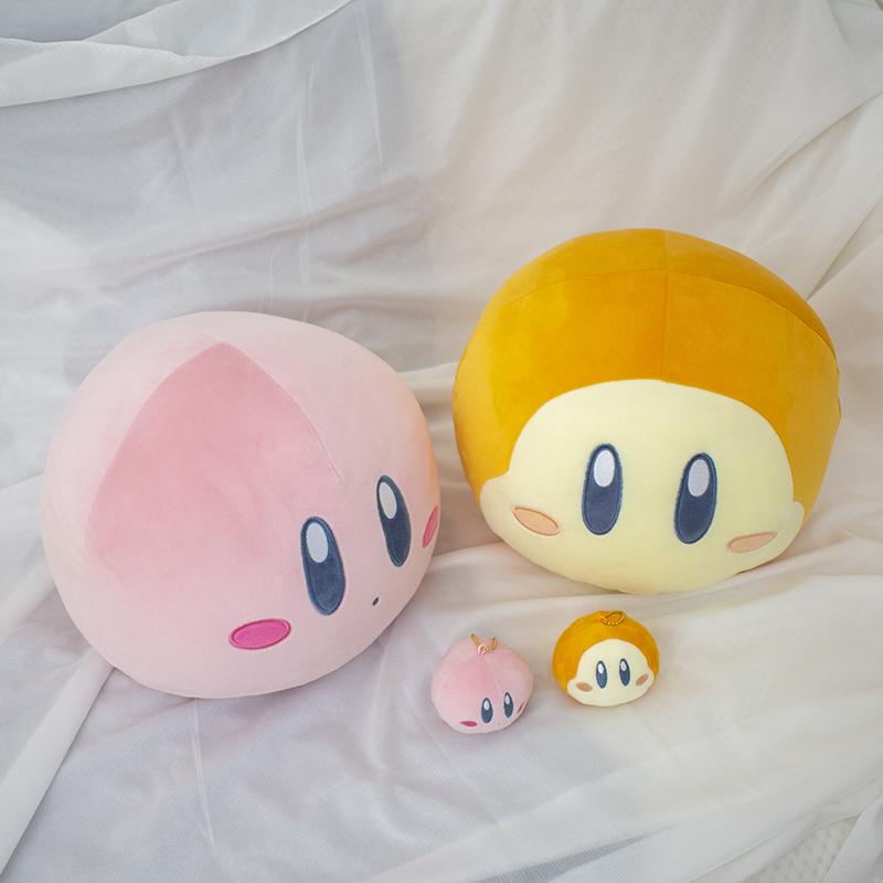 Süßes weiches Kirby Plüschtier Kawaii Japanische Anime-Puppe Stofftier Waddle Dee Plüschtiere Kissen Anhänger Geburtstagsgeschenke Mädchen
