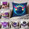 Anime C-Clash R-Royale Pillow Case Anti-dustmite Pillowcase Invisible Zipper Silky Short Plush Sofa Cushion Cover