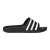 adidas Adilette Aqua Cushioning Quick Dry Kids' Outdoor Slippers Black White F35556