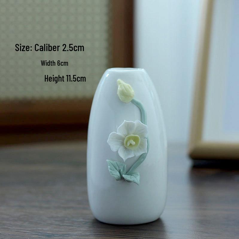 Handgefertigte Keramik-Blumenvase – Ideal für festliche Geschenke und kreative Wohnkultur