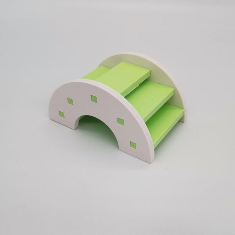 

Игрушки для хомяков, хомячья лестница, радужный мост, качели, игрушка для маленьких питомцев, игрушки для тренировок и скалолазания, принадлежности для клеток зелёный