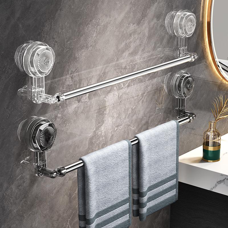 New suction cup slipper rack, toilet free punching, bathroom wall hanging rack, shoe drain hanger storage