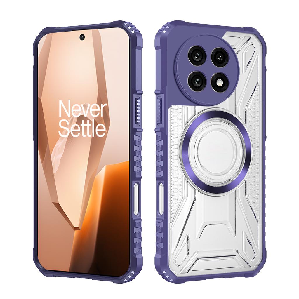 Luxury Armor Shockproof Hybrid For Magsafe Wireless Charging Phone Case for For OnePlus 13 13R Nord4 Magnetic Bumper Matte Cover