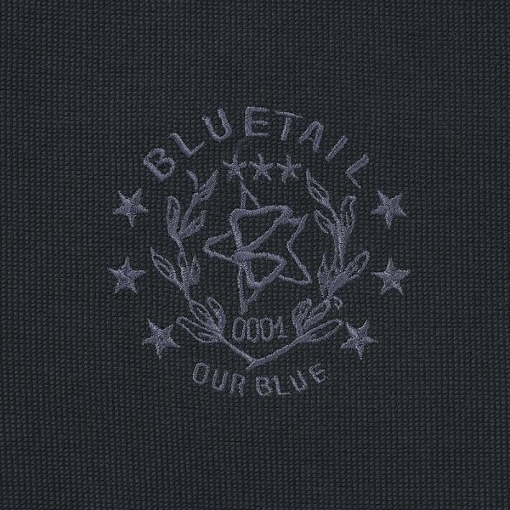 Bluetail Charcoal Grey Collar T shirT aaa1Ts06cg