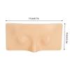 Makeup Practice Face 3D Silicone Face Eyes Makeup Mannequin Practice Board for Eye and Eyebrow White Skin